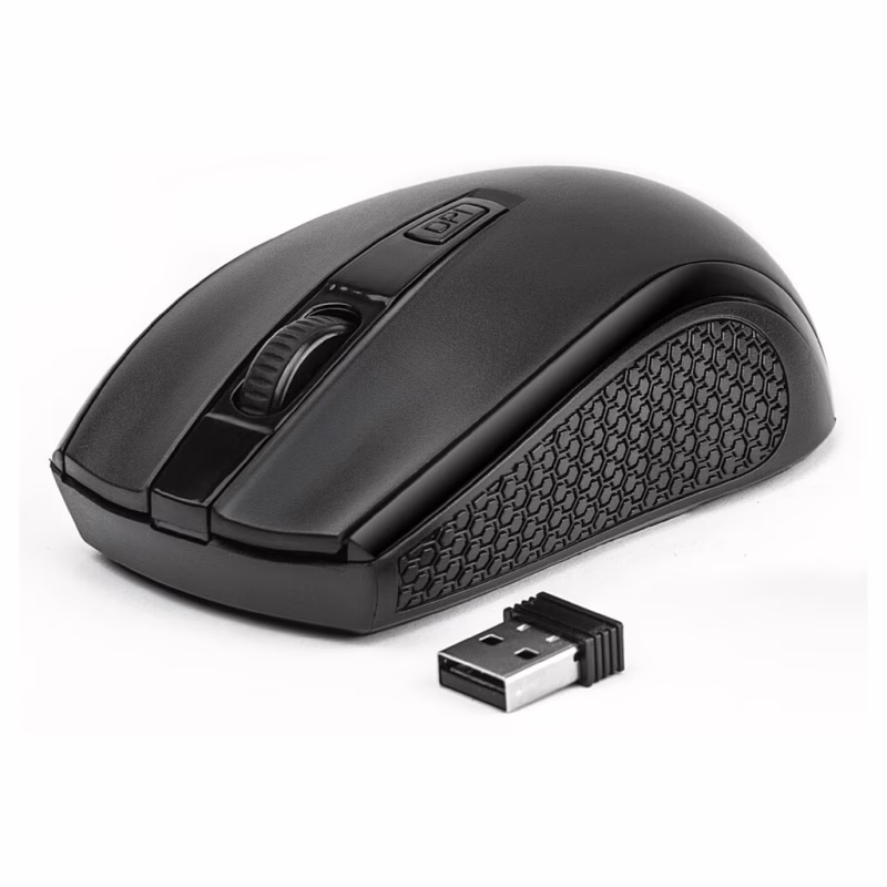 Мишка REAL-EL RM-308 Wireless Black (EL123200033)