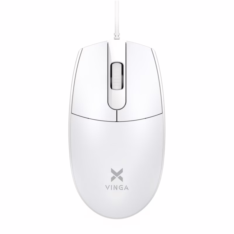 Мишка Vinga MS-110 White
