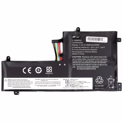 Акумулятор до ноутбука LENOVO Legion Y730 (L17M3PG2) (middle cable) 11.4V 4800mAh PowerPlant (NB481798)
