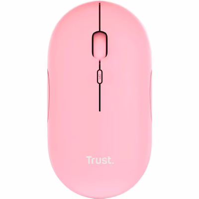 Мишка Trust Puck Wireless/Bluetooth Silent Pink (24125)