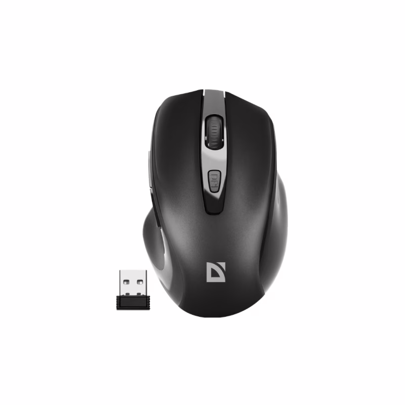 Мышка Defender Prime MB-053 Silent Wireless Black (52053)