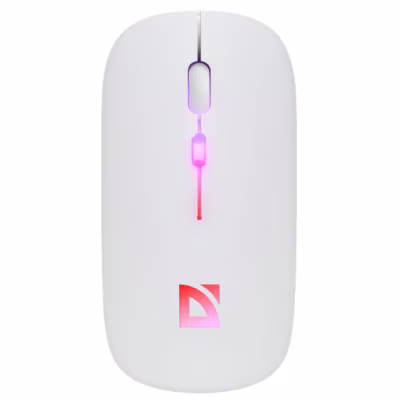 Мишка Defender Touch MM-997 Silent Wireless RGB White (52998)