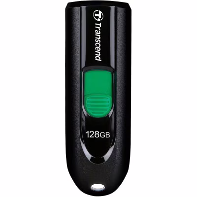 USB флеш накопичувач Transcend 128GB JetFlash 790C Black USB 3.1 Type C (TS128GJF790C)