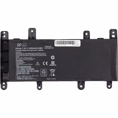 Аккумулятор для ноутбука ASUS X756UW (C21N1515) 7.4V 4650mAh PowerPlant (NB431755)