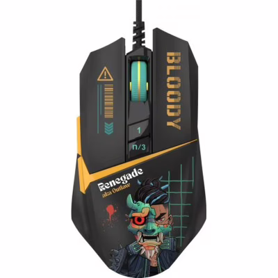 Мышка A4Tech W63 Max USB Renegade Midnight (4711421000536)