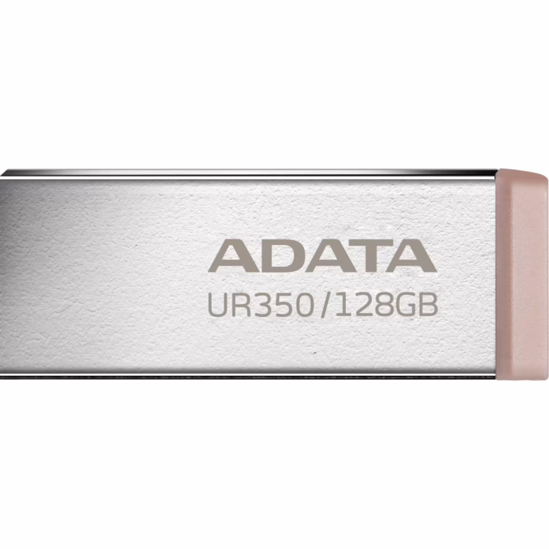 USB флеш накопитель ADATA 128GB UR350 Silver/Beige USB 3.2 (UR350-128G-RSR/BG)