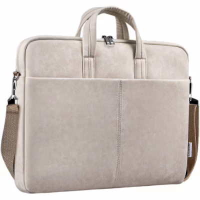 Сумка для ноутбука Defender 15.6" Solid PU beige (26126)