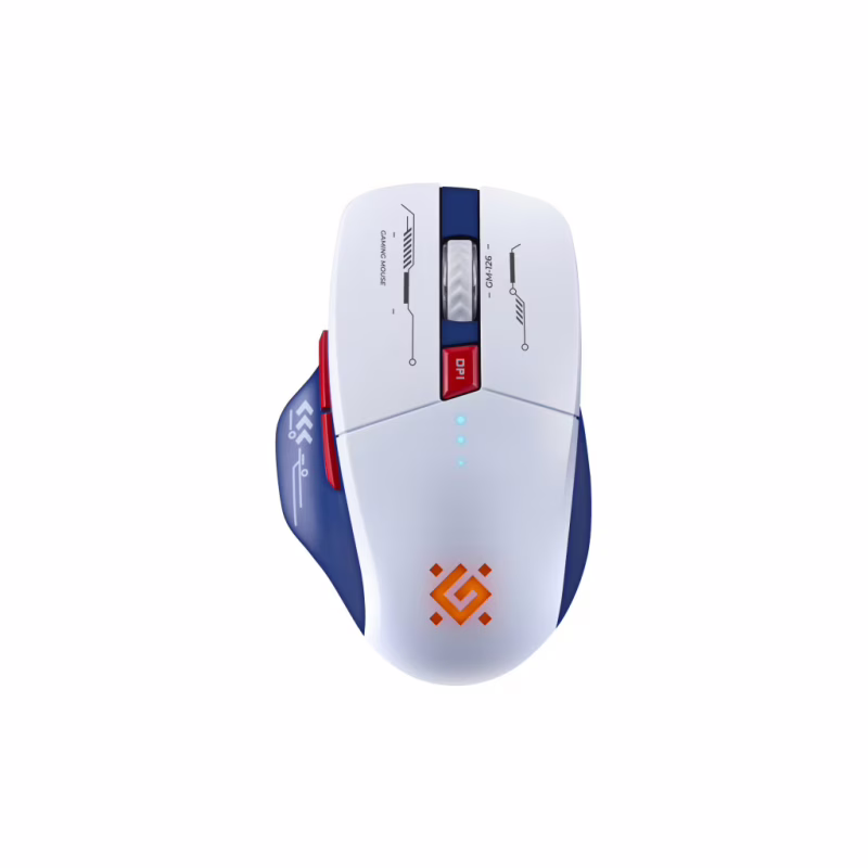 Мышка Defender Tisa GM-126 LED Wireless/Bluetooth White/Blue (52126)