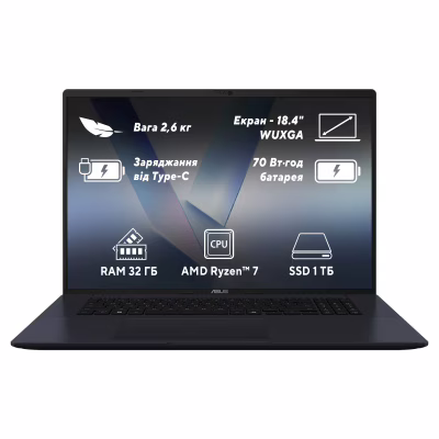 Ноутбук ASUS Vivobook 18 M1807HA-S8055 (90NB15P1-M004E0)