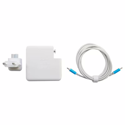 Блок живлення до ноутбуку AlSoft Apple A2166 96W 20.5V/4.7A, 15V/3A, 9V/3A, 5.2V/3A, USB type-C (A40377)