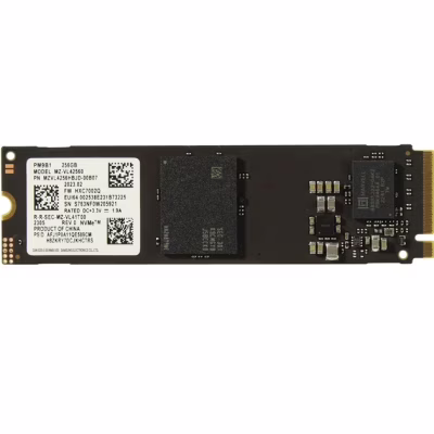 Накопитель SSD M.2 2280 256GB Samsung (MZVL4256HBJD-00BH1)
