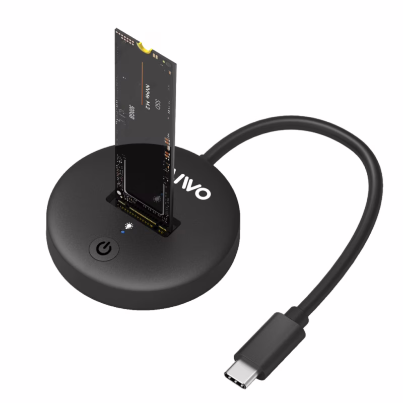 Док-станция для накопителей Maiwo M.2 NVMe/SATA SSD to USB3.2 Gen2 USB-C 10Gbps (K1698P2)