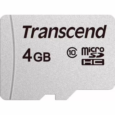 Карта пам'яті Transcend 4GB microSD class 10 (TS4GUSD300S)