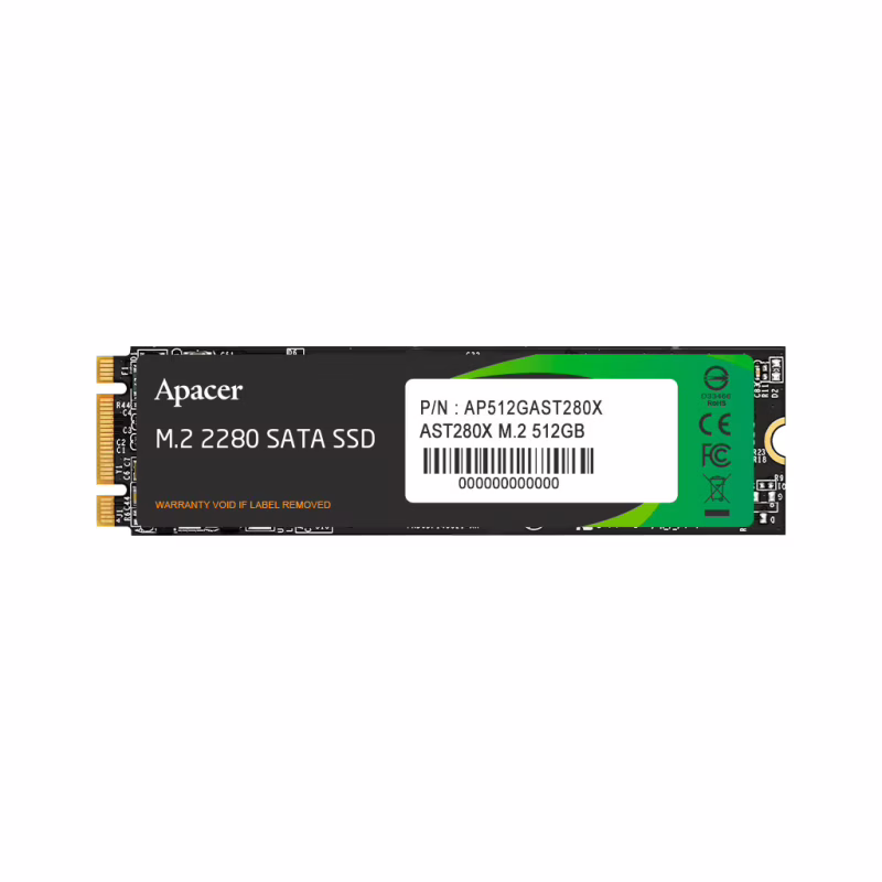 Накопичувач SSD M.2 2280 512GB Apacer (AP512GAST280X)