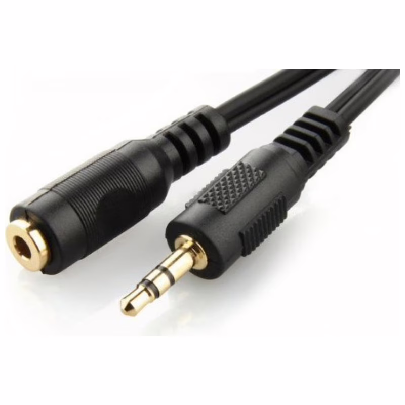 Кабель мультимедийный 3.5mm M to 3.5mm F 5.0m Cablexpert (CCA-421S-5M)