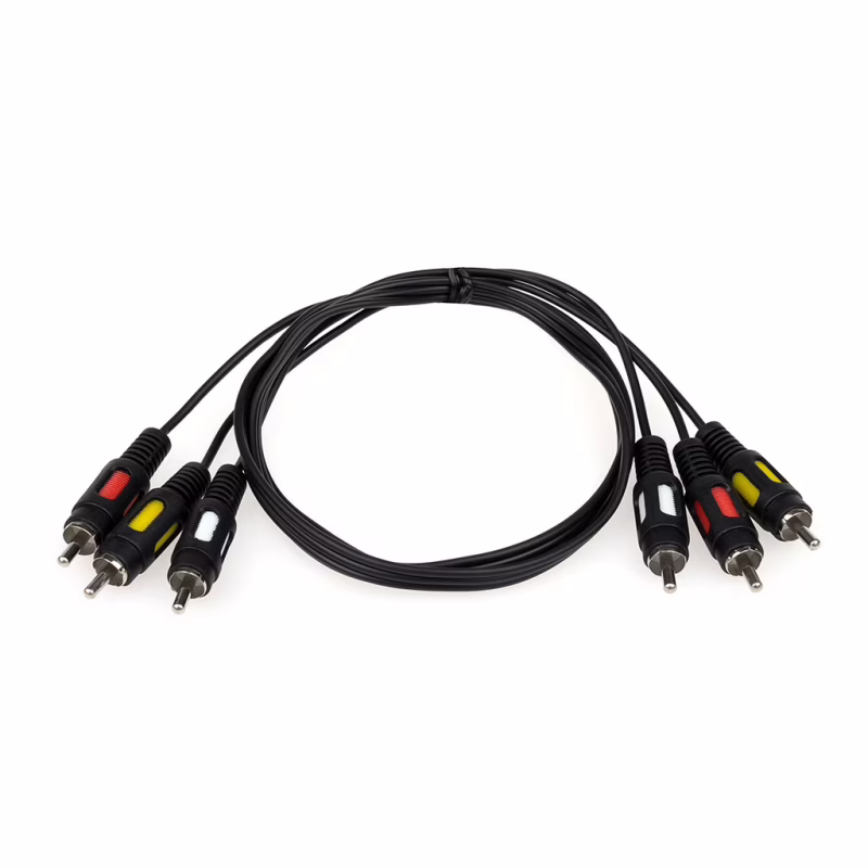Кабель мультимедійний 3xRCA M to 3xRCA M 3.0m Atcom (10712)