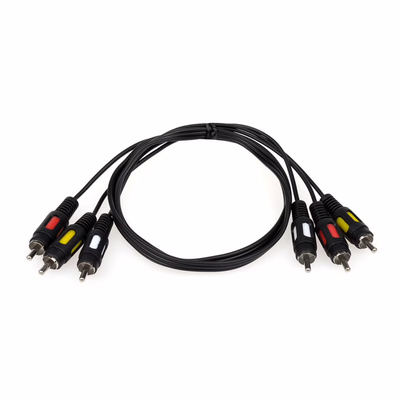 Кабель мультимедійний 3xRCA M to 3xRCA M 3.0m Atcom (10712)