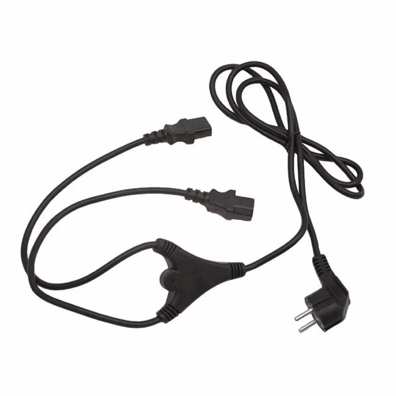 Кабель питания C13 2x 2.0m Cablexpert (PC-186-ML6)