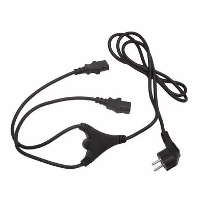 Кабель живлення C13 2x 2.0m Cablexpert (PC-186-ML6)