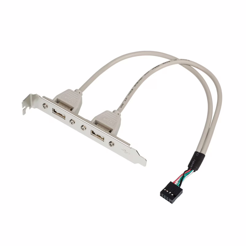 Кабель для передачі даних косичка (для системної плати), 2xUSB 2.0 Atcom (15257)
