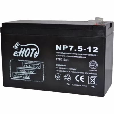 Батарея к ИБП Enot 12В 7.5 Ач (NP7.5-12)