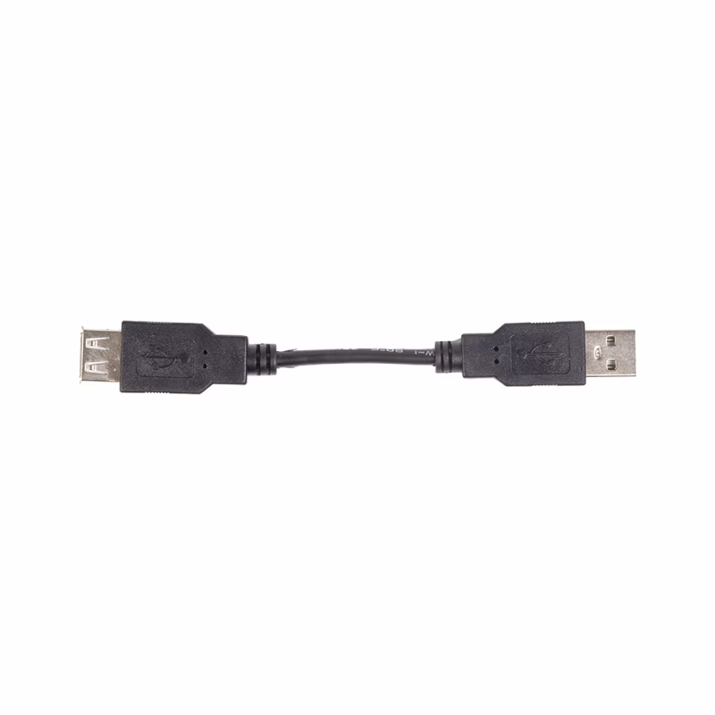 Дата кабель USB 2.0 AM/AF 0.1m PowerPlant (KD00AS1209)