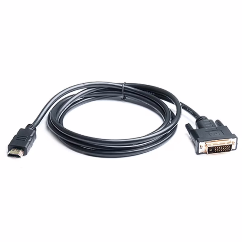 Кабель мультимедийный HDMI M to DVI M 1.8m 18+1pin REAL-EL (EL123500013)