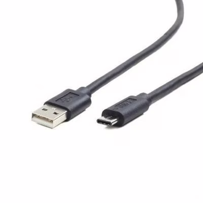 Дата кабель USB 2.0 AM to USB-C 1.0m REAL-EL (EL123500016)