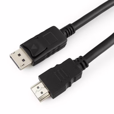 Кабель мультимедійний DisplayPort M to HDMI M 5.0m Cablexpert (CC-DP-HDMI-5M)