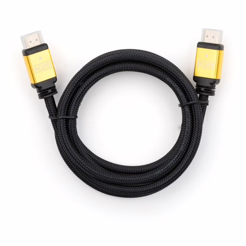 Кабель мультимедийный HDMI M to HDMI M 1.8m V2.0 Vinga (VCPDCHDMI2VMM1.8BK)
