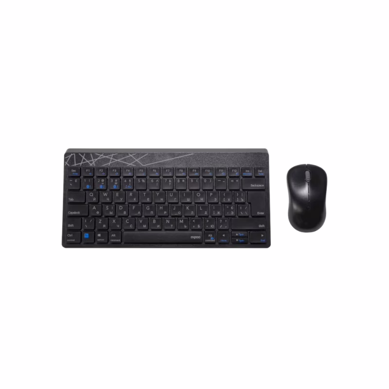 Комплект Rapoo 8000M Black