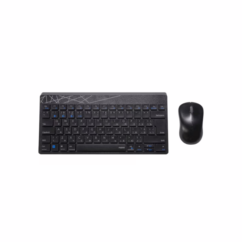 Комплект Rapoo 8000M Black
