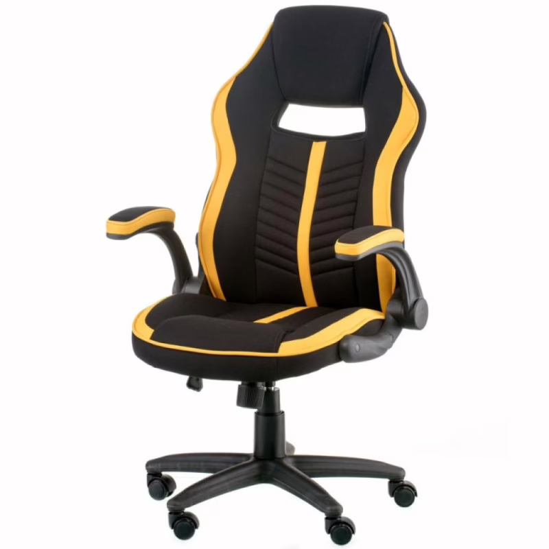 Крісло ігрове Special4You Prime black/yellow (E5548)