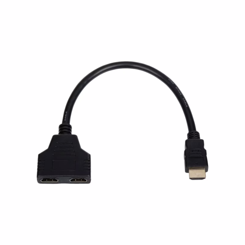 Переходник HDMI M to 2 HDMI F 10 cm Atcom (10901)