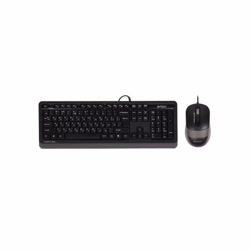 Комплект A4Tech F1010 Grey (4711421943239)