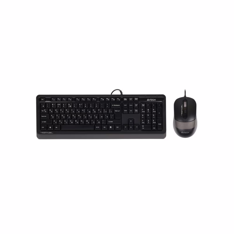Комплект A4Tech F1010 Grey (4711421943239)