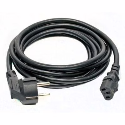 Кабель живлення Kingda С13 - CEE 7/7, переріз проводів 3x1.0, 3м (PC6065-3m)