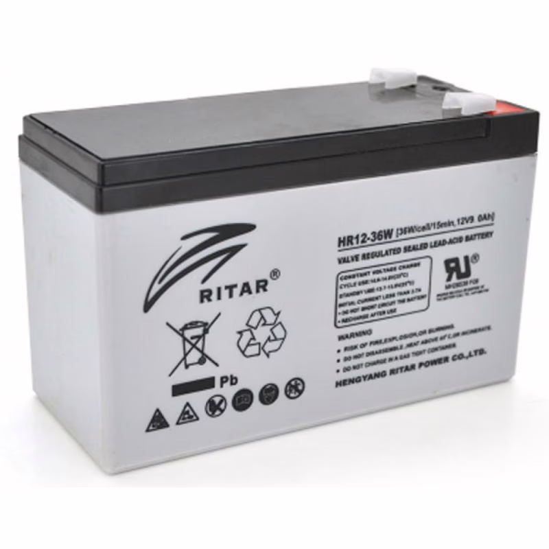 Батарея к ИБП Ritar HR1236W, 12V-9.0Ah (HR1236W)
