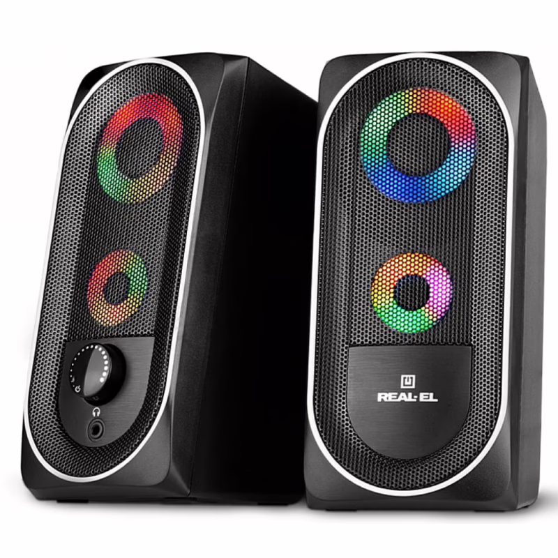 Акустическая система REAL-EL S-110 USB Black (EL121100009)
