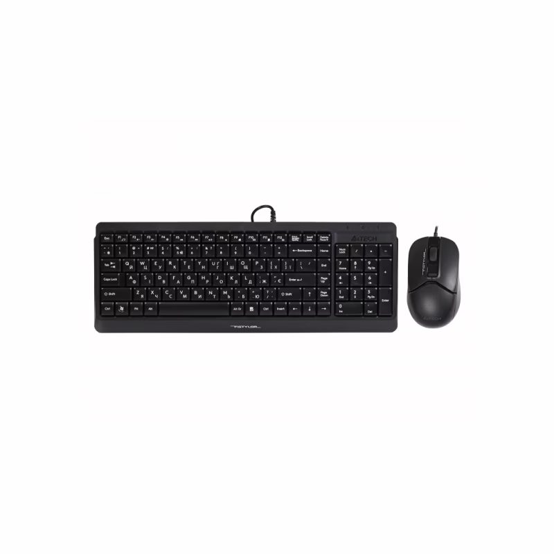 Комплект A4Tech F1512 Black (4711421957939)