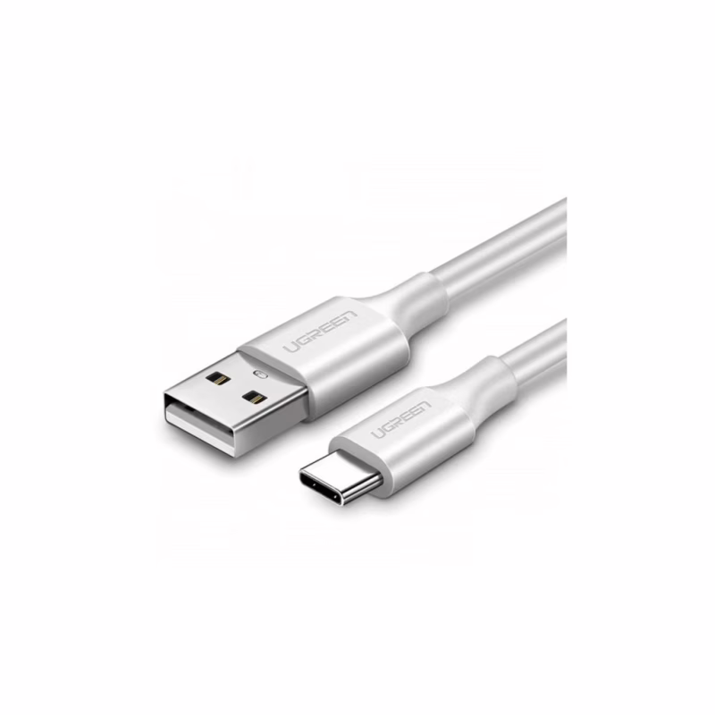 Дата кабель USB 2.0 AM to USB-C 1.5m US287 (White) Ugreen (60122)