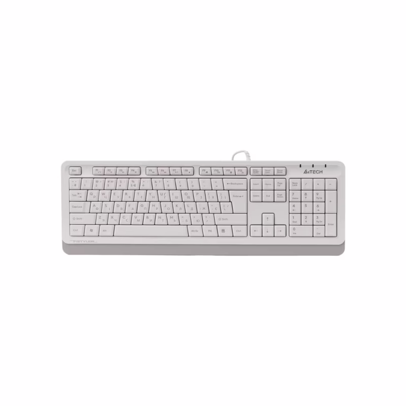 Клавиатура A4Tech FKS10 USB White (4711421963534)