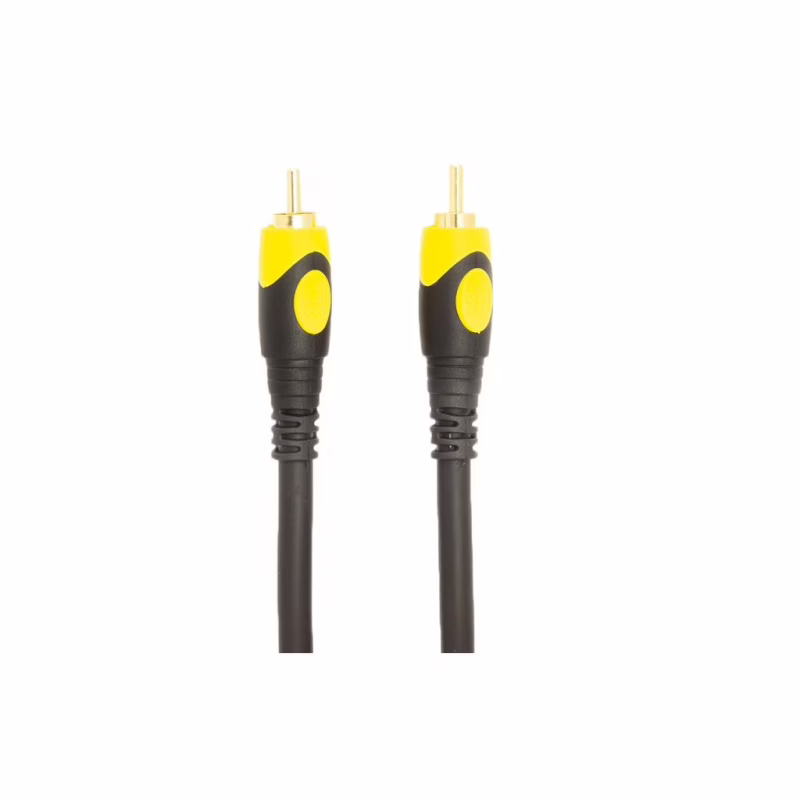 Кабель мультимедийный 1xRCA M to 1xRCA M 1.5m PowerPlant (CA911721)