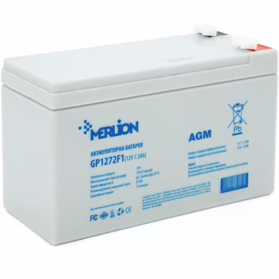 Батарея до ДБЖ Merlion 12V-7.2Ah (GP1272F1)