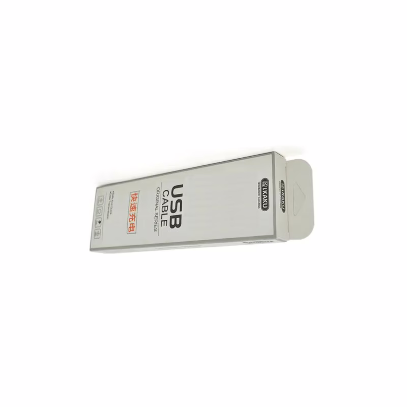 Дата кабель USB 2.0 AM to Lightning + Micro 5P + USB-C 1.0m KSC-325 KUHE 3A Black iKAKU (KSC-325)