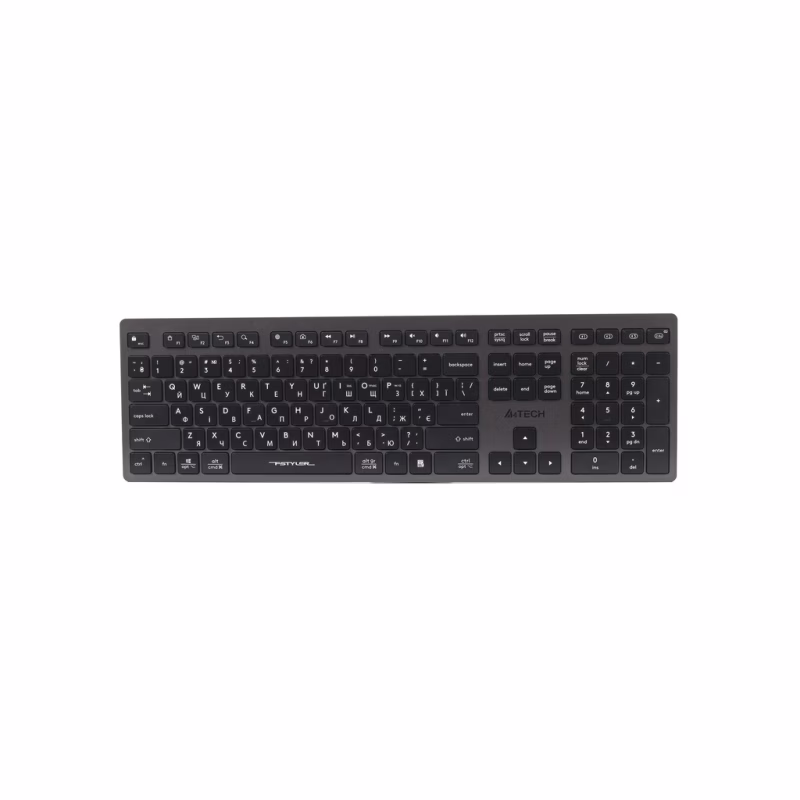 Клавіатура A4Tech FBX50C Wireless/Bluetooth Grey (4711421969697)