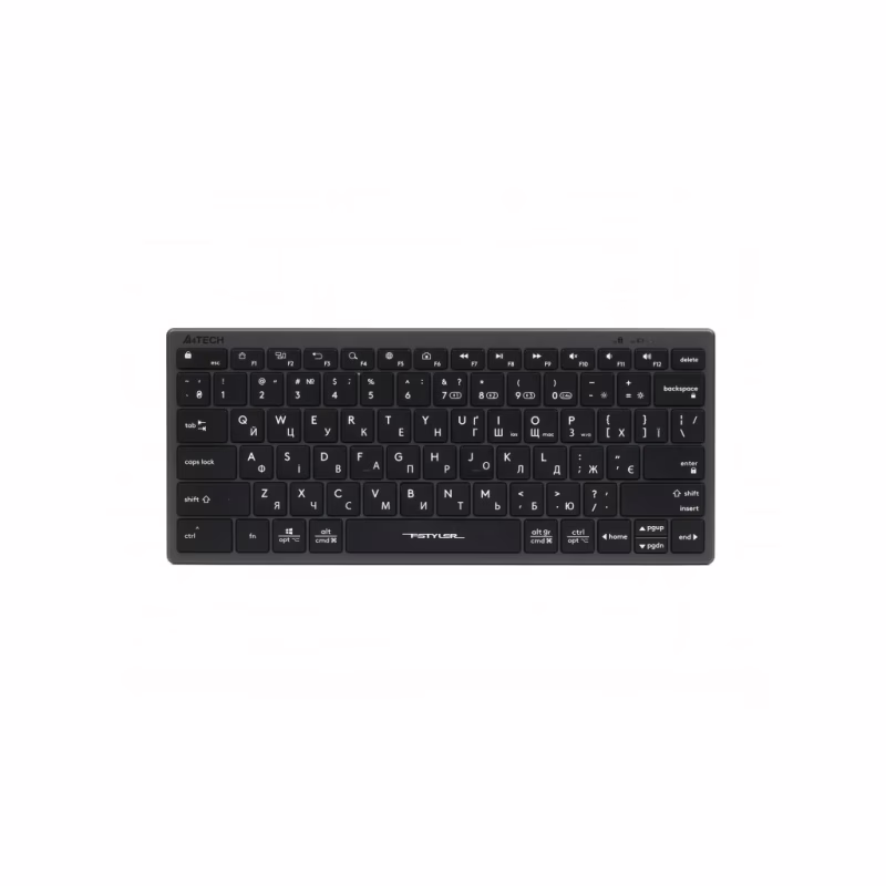 Клавіатура A4Tech FBX51C Wireless/Bluetooth Grey (4711421969765)