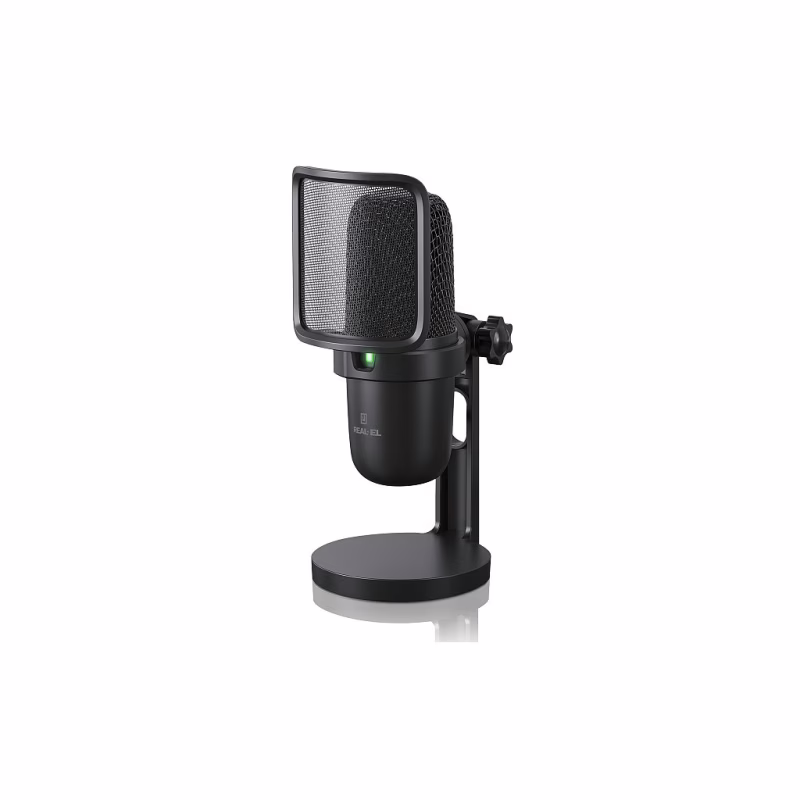 Мікрофон REAL-EL MC-700 Black (EL124300006)