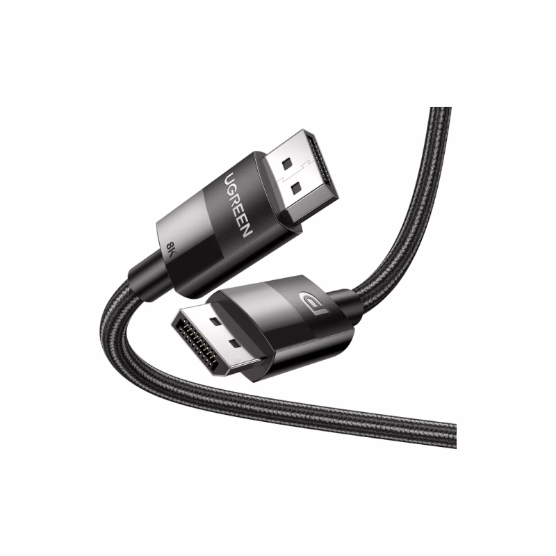 Кабель мультимедійний DisplayPort M to DisplayPort M 2.0m V1.4 Ugreen (80392)