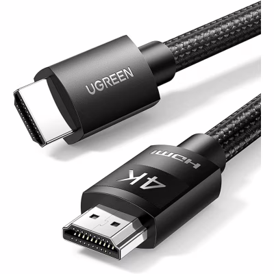 Кабель мультимедийный HDMI M to HDMI M 1.0m V2.0 4K Ugreen (30999)